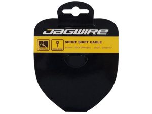 Jagwire Cable de cambio de acero inoxidable rectificado para SRAM / Shimano (plata)