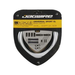 Jagwire Juego de cables de freno Universal Sport XL (blanco)