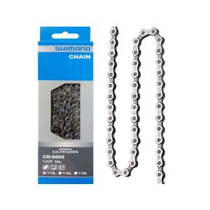 Shimano Road 6600 Bicycle Chain (114 Links - 10-time - Ultegra 3x10)