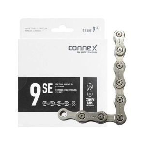Wippermann Connex 9sE Bicycle Chain (132 Links - 9-time)