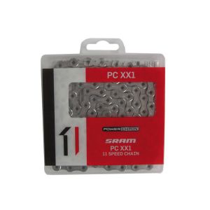 SRAM Cadena de cambio PC XX1 Hollow Pin (118 eslabones | 11 velocidades | con Power-Lock)