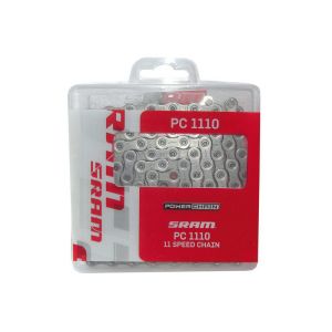 SRAM PC-1110 Cadena de desviador Solid Pin (114 eslabones | 11 velocidades | con Power-Lock)
