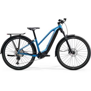 Merida eBig.Tour 600 EQ Trekking E-Bike (29" | 630Wh | negro / azul)