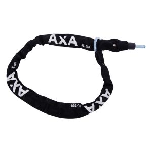 AXA Cadena de inserción RLC incluida bolsa de sillín (100 cm)