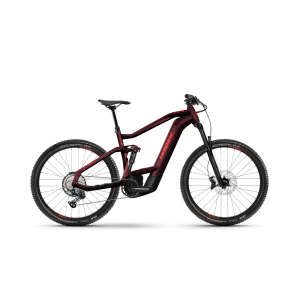Haibike AllTrail 8 Fully MTB e-bike (27.5" | 625Wh | rojo vino / rojo neón)
