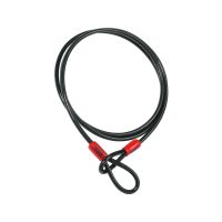 Abus Cable de bucle de cobra (200 cm | 8 mm | negro 01)